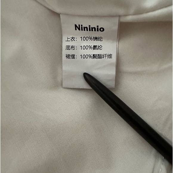 Cute Nininio Dress Size S - Picture 6 of 8